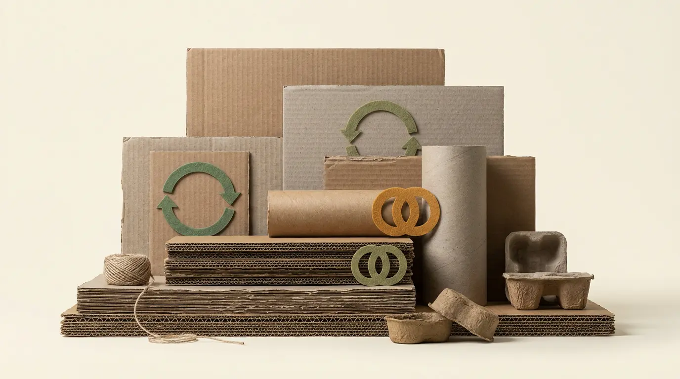 Copertina: Packaging Sostenibile: Cartone Riciclato, FSC e le Normative 2026