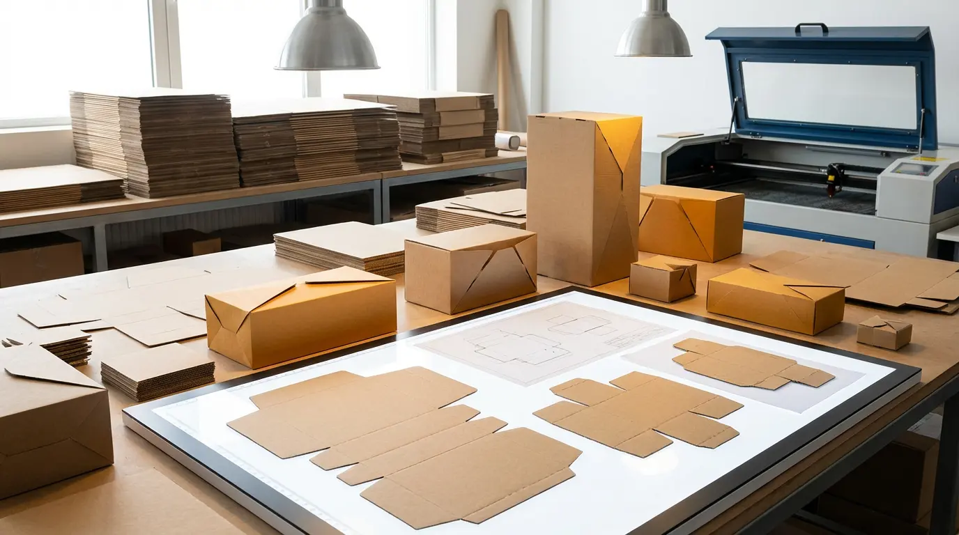 Copertina: Scatole Fustellate: Guida Completa al Packaging Personalizzato